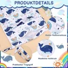 Dėlionė 3 šlapių maišelių rinkinys vaikų darželiui, neperšlampamas šlapias maišelis medžiaginėms sauskelnėms, daugkartinio naudojimo šlapi maišeliai su užtrauktuku, šlapias maišelis vaikų darželiui kelionėms, plaukiojimui, fitnesui, įvairiaspalvis, Classic