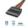 3 vnt. Molex į Sata maitinimo kabeliai, 15 cm