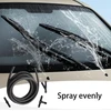 300 cm universali priekinio stiklo apiplovimo žarnelė, priekinio stiklo remonto rinkinys, valytuvo žarnelės remonto rinkinys, automobilių žarnelė, su 30 žarnelių jungčių