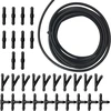 300 cm universali priekinio stiklo apiplovimo žarnelė, priekinio stiklo remonto rinkinys, valytuvo žarnelės remonto rinkinys, automobilių žarnelė, su 30 žarnelių jungčių