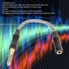 3,5 mm į 4,4 mm ausinių adapterio kabelis, paauksuotas, 3,5 mm stereo lizdas į 4,4 mm subalansuotą kištuką, atnaujinimo kabelis, suderinamas su Nw Wm1z Nw Wm1a Mdr Z1r Ta Zh1es (šaltai pilka)