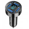 36w 4 prievadų Usb Pd greitas automobilinis įkroviklis 12v 24v 3.1a ekranas