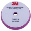 3m 34123 Poliravimo Kempinė 130mm ekscentriniam poliruokliui violetinė apdaila
