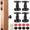 47–64 mm aukščio reguliuojamos kojelės, 4 vnt. reguliuojamų kojelių pakuotė, baldų kojelės, reguliuojamos su 3m dvipuse juosta ir neslystančiu padu, nereikia gręžti, spintelėms, lovos kojoms, sofai, stalams