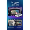 Automagnetola [4g + 64g] Ips 9 colių Android 14 automobilinis radijas Peugeot 308 2007-2013 su Navi Octa Core [integruotas Dab+/carplay/android Car/dsp/gps/bluetooth 5.0/wlan/usb