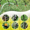 65 dalių 4/7 mm drėkinimo rinkinys, 20 m drėkinimo žarna, „pasidaryk pats“ sodo drėkinimo sistema su jungtimi, t jungtimi, žarnos galo kištukais, terasai