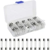 72 vnt. stikliniai greito veikimo automobilių saugikliai 6x30mm, 250v