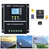 80a 12v/24v/36v/48v Mppt saulės įkrovimo valdiklis