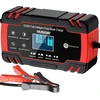 8a automobilio akumuliatoriaus įkroviklis, 12 v/24 v automobilio akumuliatoriaus įkroviklis, visiškai automatinis išmanusis palaikomojo įkrovimo įkroviklis, lcd ekranas, išmanusis visiškai automatinis įkroviklis automobiliui, motociklui, sunkvežimiui, vej