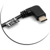 A123 Systems, Inc System-s 56972317 Otg Host Usb 3.1 Type C 90° kampu prijungtas Usb jungtis į Micro Usb Male 90 laipsnių kampu adapterio kabelį, 26 cm