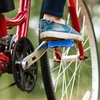 A4tech 1 poros itin lengvų aliumininių dviračio pedalų, neslystantys ir patvarūs, skirti plento dviračiams, 9/16 colio neslystantys plokšti pedalai. (5 spalvos)