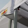 Abccanopy 3 m pilkas iššokantis baldakimo latakas