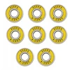 Abec 608rs guolis su dvipuse apsauga riedlentei geltonas 28x8x7mm