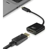 Act usb c į displayport adapteris, 4k @ 60hz, usb c displayport kabelis, skirtas prijungti papildomą monitorių, planšetiniam kompiuteriui, išmaniajam telefonui, nešiojamam kompiuteriui - ac7320, 15 cm