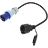 Adapteris Cee Kištukas į Schuko Lizdą, 40 cm, Ip44