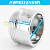 Adapteris Danfoss Ravl 26mm į M30x1.5 termostato galvutei