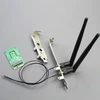 Adapteris M.2 Key E į Mini Pcie su Wifi modulių palaikymu ir antena