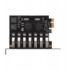 Adapteris pci-e į 7x usb 3.0 5gpbs pci-ex1 x4 x8 x16 su-3057v