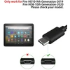 Adhiper įkrovimo laidas usb c, skirtas kindle 11 kartos paperwhite (2022 m. leidimas) ir visiškai naujam kindle kids 12 kartos (2024 m.) amazon e-reader type c greito įkrovimo laidui (2 m)