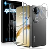 Aerku Ekrano apsauga, skirta Vivo V50 5g, grūdintas stiklas, 2 vnt. 3d apsauginis stiklas ir 2 kameros apsaugos, itin skaidri plėvelė, 9h kietumas, apsauga nuo burbuliukų, apsauga nuo įbrėžimų