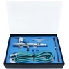 Aerografas Bd-180 Kit purkštukas adata 0,2 0,3 mm rezervuaras 8ml du reguliavimai žarna