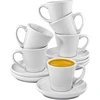 Affek Design Espresso puodelių rinkinys su lėkštutėmis, 6 vnt., 70 ml