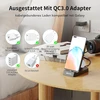 Aimtel Usb C įkrovimo stotelė, suderinama su Galaxy Watch ir mobiliuoju telefonu, 3 viename įkroviklis, skirtas Galaxy S25/s25+/s25 Ultra/s24/s23/s22/s21/s20/su Flip/su Fold, Galaxy Watch Ultra/7/6/5/4/3