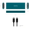 Aisens - asm2-019blu - išorinis korpusas m.2 ssd sata/nvme a usb 3.2 gen2 mėlynas