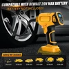 Akumuliatorinis kompresorius, skirtas dewalt 21 v, 160 psi elektrinis oro siurblys, automobilinis kompresorius, led skaitmeninis slėgio ekranas, automatinio išsijungimo funkcija, idealus dviračiui/automobiliui/kamuoliui (skirtas dewalt akumuliatoriui)