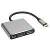 Alcatel Wulkancenpl Usb-c į Usb 3.1 adapteris į Hdmi / Usb 3.0 / Usb-c 4k