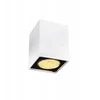 Aldex Kvadratinis spotas Holdbox Vasto Ceiling Gu10 baltas