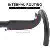 Alfa Pasca plento dviračio vairas 44 cm Aero plento dviračio vairas Carbon 31.8 mm Bicycle Dropbar Ud Matt