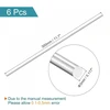 Aliuminio strypai 3mm x 300mm, 6 vnt.