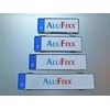 Alufixx automobilio numerio laikiklis, matinė juoda, anoduotas