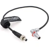 Alvin's Cables Z Cam E2 Flagship besisukantis stačiu kampu 2 kontaktų kištukas į užrakinamą Dc kabelį, skirtas Atomos Shinobi Ninja V Osee G7 monitoriui, skirtas Z Cam E2-s6 E2-f6 E2-f8