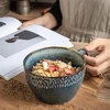Ambition Didelė keraminė sriubos lėkštė su rankena, 700ml puodelis kavai