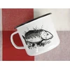 Ambition Emaliuotas turistinis puodelis 9 cm | karpis | 400 ml | emalis