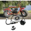 Amonida hidraulinio diskinio stabdžio komplektas, universalus go kart diskinio stabdžio trinkelių komplektas, skirtas 50cc–250cc dirt bike keturračiams atv go kart