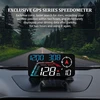 Amrooloo didelis automobilinis projekcinis ekranas, km/h ir mph, gps spidometras, su greičio ir nuovargio priminimu, tinkamas visoms transporto priemonėms