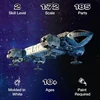 Amt 1/72 Space: 1999, 14" Eagle Transporteris