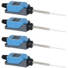 Ancllo antrader me-8166 sukamasis plastikinis nc-no momentinis ritininės svirties galinis jungiklis cnc frezavimo staklėms lazerinei plazmai 4 vienetai - toogoo(r) me-8166 spyruoklinis strypas įtrauktas galinis jungiklis
