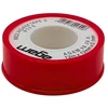 Antip-tools tefloninė ptfe sandarinimo juosta sriegių sandarinimo juosta 12 x 12 x 0.1 - 10 vienetų, raudona