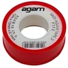 Antip-tools tefloninė ptfe sandarinimo juosta sriegių sandarinimo juosta 12 x 12 x 0.1 - 10 vienetų, raudona