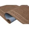 Antislydimo kilimas 100x160 cm, rudas