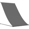 Antracito spalvos terasinė markizė 150x150x plienas Uv