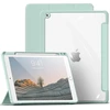 Aoub dėklas, skirtas ipad 9th/8th/7th generation 2021 2020 2019, smart folio dėklas su pieštuko laikikliu, skirtas ipad 9/8/7, apsauginis dėklas, skirtas i pad 10.2 colių, skaidrus galinis dangtelis, šviesiai žalias