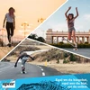 Apear ® longboard'as su užraktu ir T formos įrankiu, 100 kg, su pritvirtintu užrakto įtaisu, Abec 9 guoliai, suaugusiems, paaugliams ir vaikams