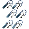 Apklvsr Pcie Express 1x į 16x adapterio kortelė C703