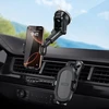 Apps2car universalus telefono laikiklis automobiliui, tvirtinamas prie oro ventiliacijos angos, telefono laikiklis automobiliui, skirtas priekiniam stiklui / prietaisų skydeliui / langui, telefono laikiklis su lipniu geliu, suderinamas su visais mobiliais