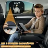 Apsauga nuo saulės kūdikiams automobilyje su uv apsauga, skydelis nuo saulės su 4 siurbtukais, 45 x 35,5 cm automobilio lango skydelis nuo saulės vaikams, apsauga nuo saulės automobilyje kūdikiams su mielais gyvūnų motyvais, 2 vnt. rinkinys